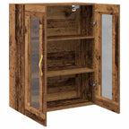 Armario de Pared Madera envejecida 69,5 x 34 x 90 cm