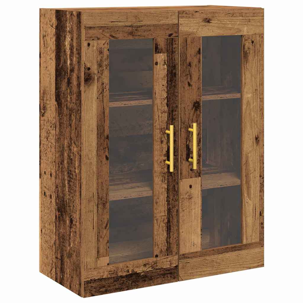 Armario de Pared Madera envejecida 69,5 x 34 x 90 cm