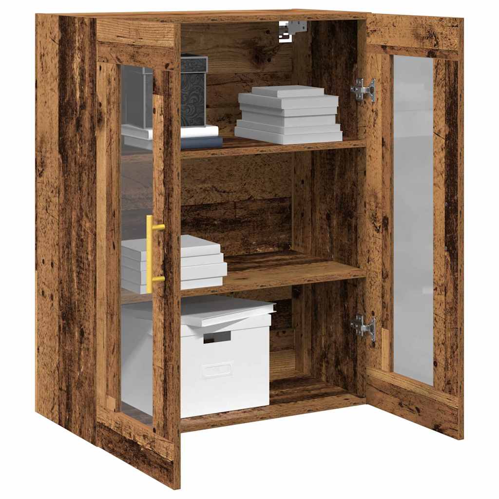 Armario de Pared Madera envejecida 69,5 x 34 x 90 cm