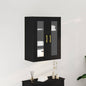 Distressed Wood Wall Cabinet 69.5 x 34 x 90 cm