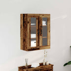 Armario de Pared Madera envejecida 69,5 x 34 x 90 cm