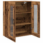 Armario de Pared Madera envejecida 69,5 x 34 x 90 cm