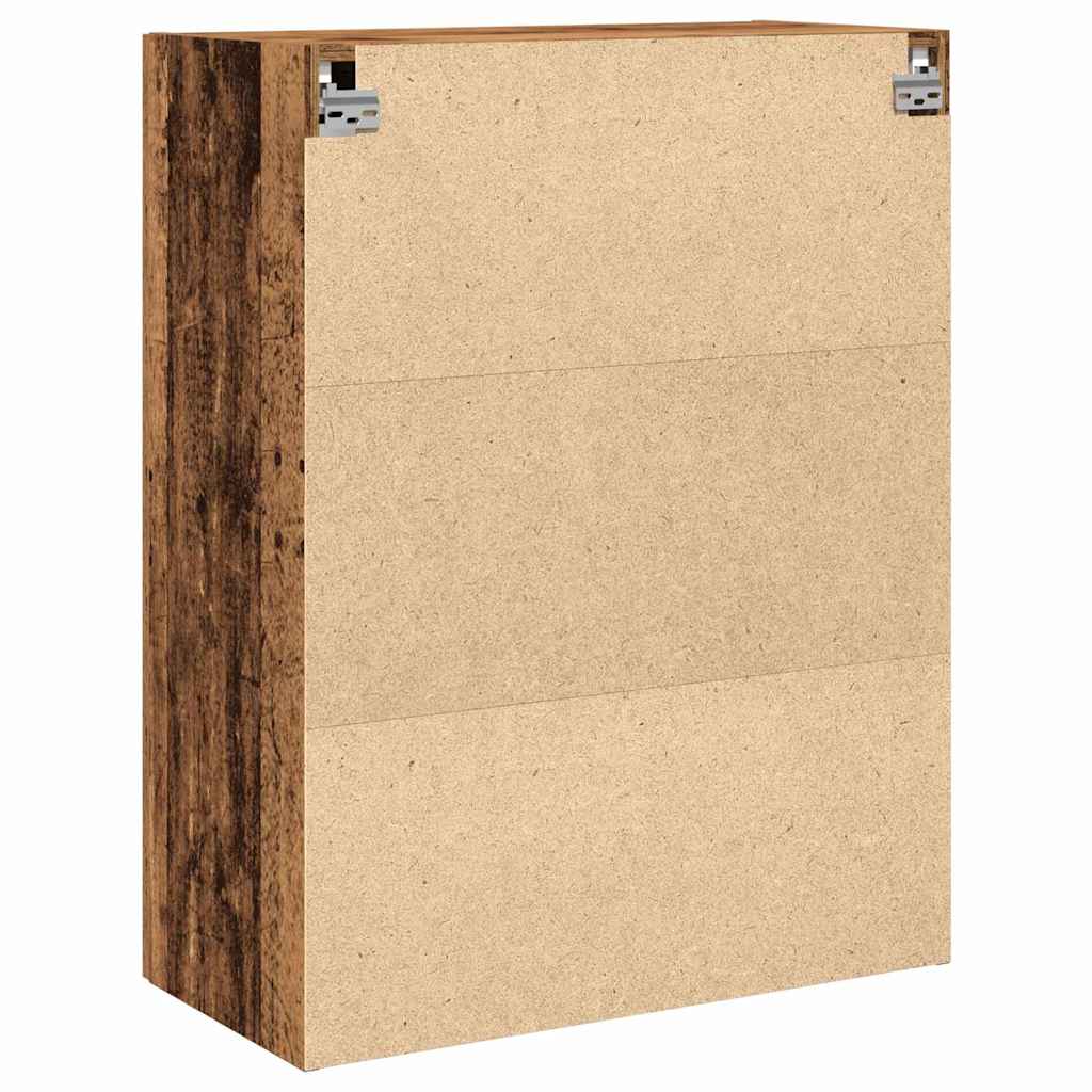 Armario de Pared Madera envejecida 69,5 x 34 x 90 cm