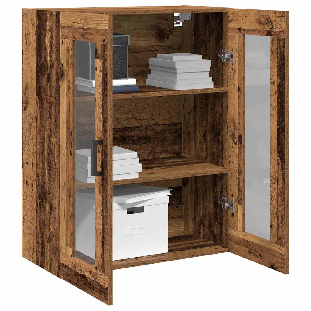 Armario de Pared Madera envejecida 69,5 x 34 x 90 cm