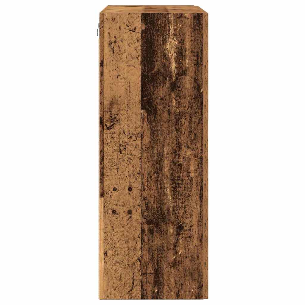 Armario de Pared Madera envejecida 69,5 x 34 x 90 cm