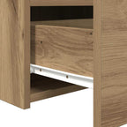 Armario de Noche 2 pcs Roble artesanal 50 x 40 x 45 cm