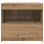 Armario de Noche 2 pcs Roble artesanal 50 x 40 x 45 cm