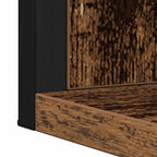 Espejo con estante con espejo Madera vieja 50 x 12 x 60 cm