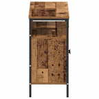 Gabinete de Lavabo para Baño Madera vieja 80 x 30 x 60 cm