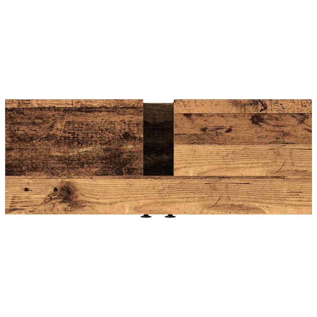 Gabinete de Lavabo para Baño Madera vieja 80 x 30 x 60 cm