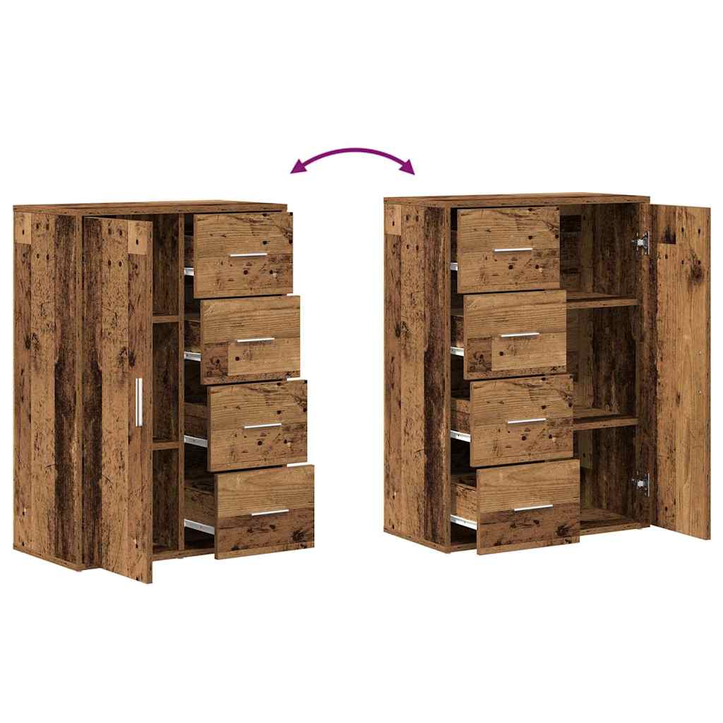 Aparador Madera vieja 60 x 31 x 84 cm Madera de ingeniería
