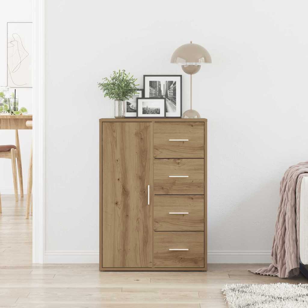 Aparador Roble artesanal 60 x 31 x 84 cm Madera de ingeniería