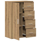 Aparador Roble artesanal 60 x 31 x 84 cm Madera de ingeniería