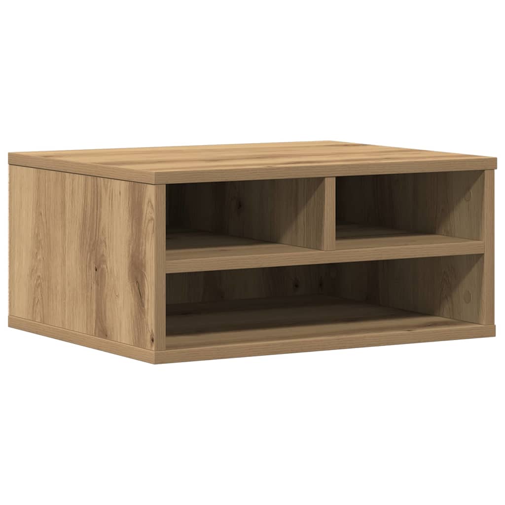 Soporte para Impresora Roble artesanal 49 x 40 x 22.5 cm