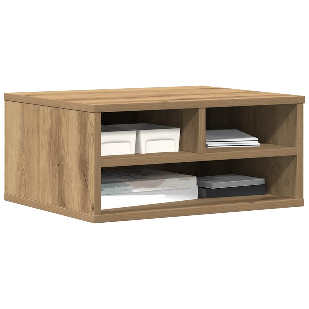 Soporte para Impresora Roble artesanal 49 x 40 x 22.5 cm