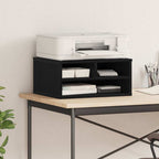 Soporte para Impresora Roble Negro 49 x 40 x 22.5 cm