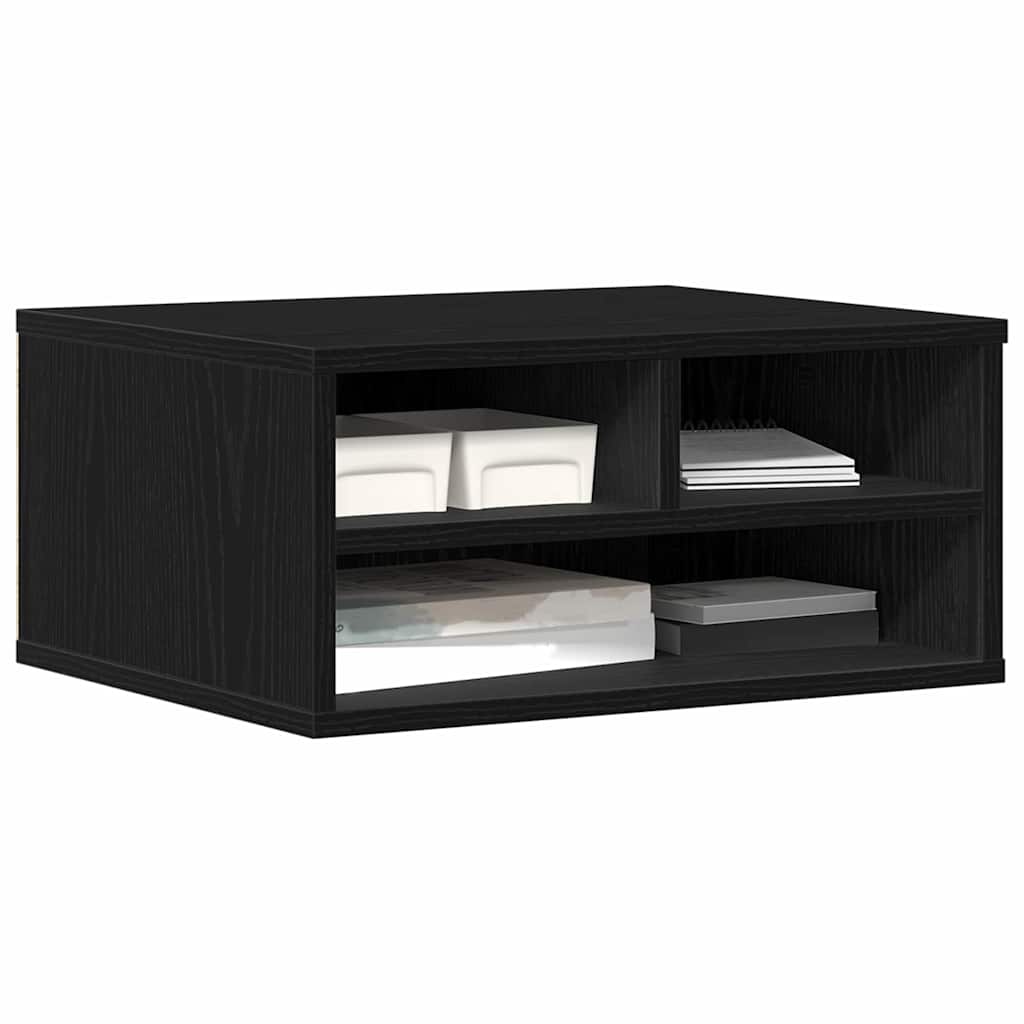 Soporte para Impresora Roble Negro 49 x 40 x 22.5 cm