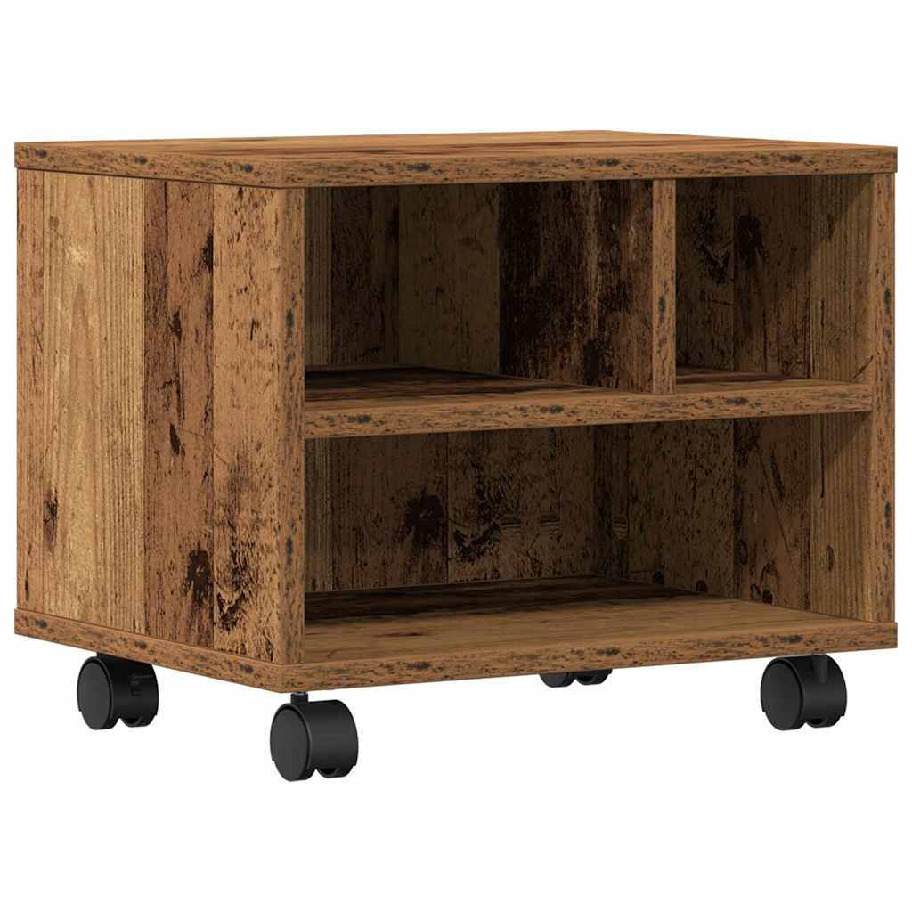 Soporte para Impresora Madera vieja 41 x 32 x 33.5 cm