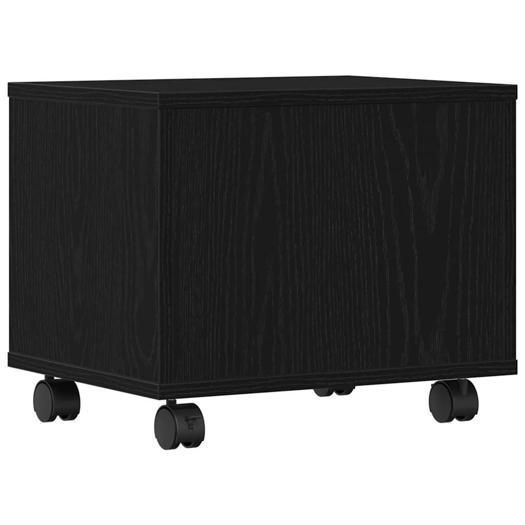 Soporte para Impresora Roble Negro 41 x 32 x 34,5 cm