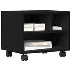 Soporte para Impresora Roble Negro 41 x 32 x 34,5 cm