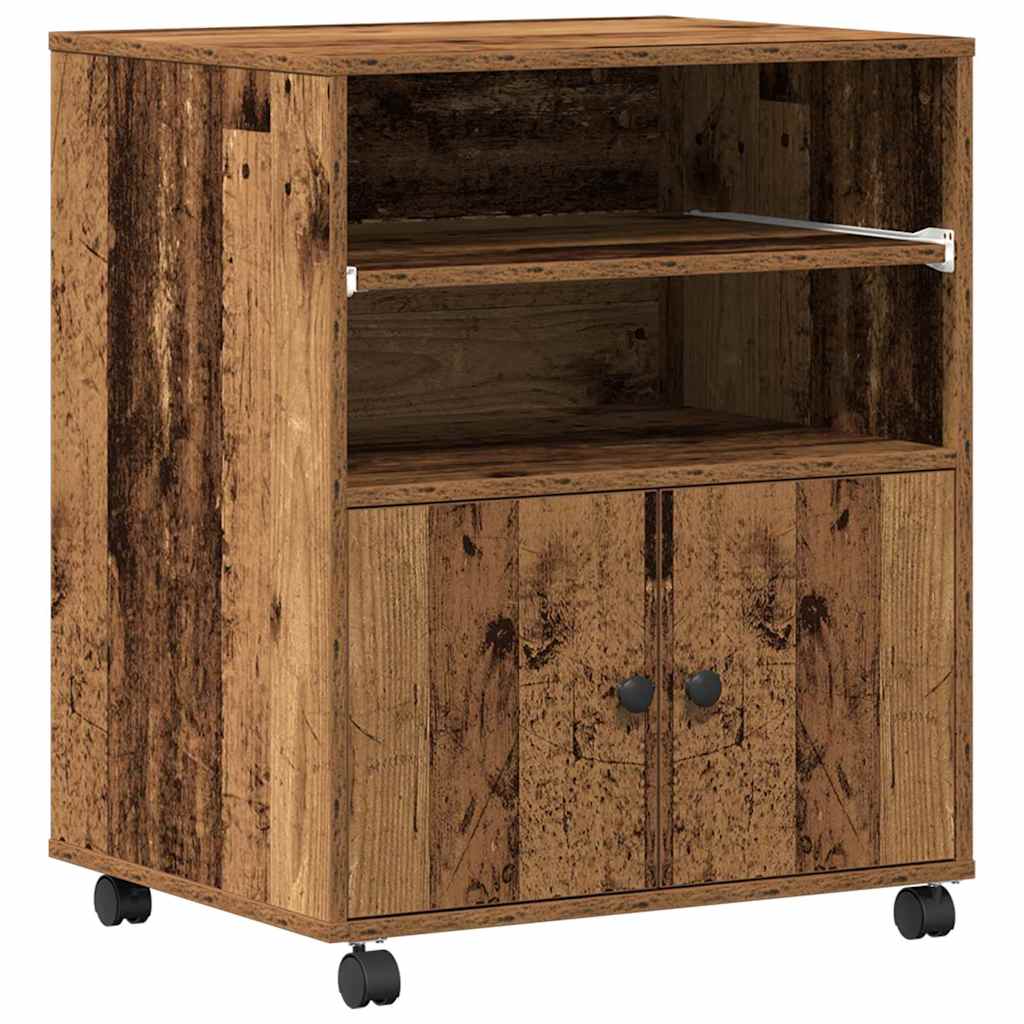 Soporte para Impresora Madera vieja 60 x 48 x 74 cm