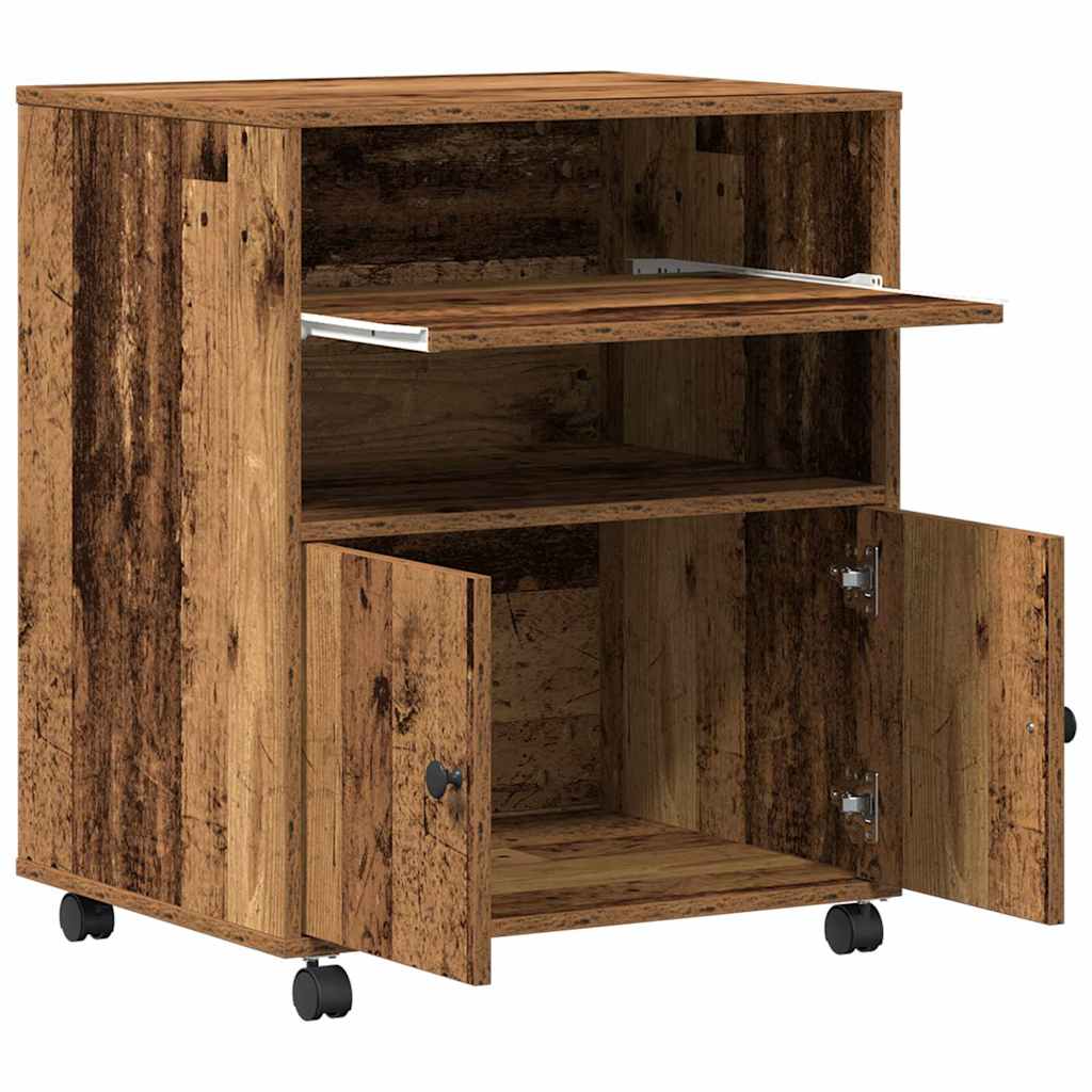 Soporte para Impresora Madera vieja 60 x 48 x 74 cm