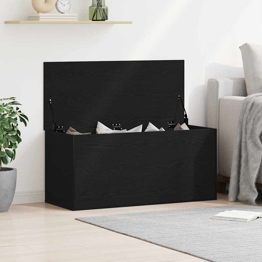 Caja de Almacenamiento Madera envejecida 100 x 42 x 46 cm