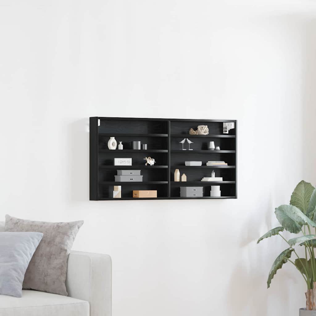 Display Cabinet with Shelf Old wood 60 x 8.5 x 58 cm