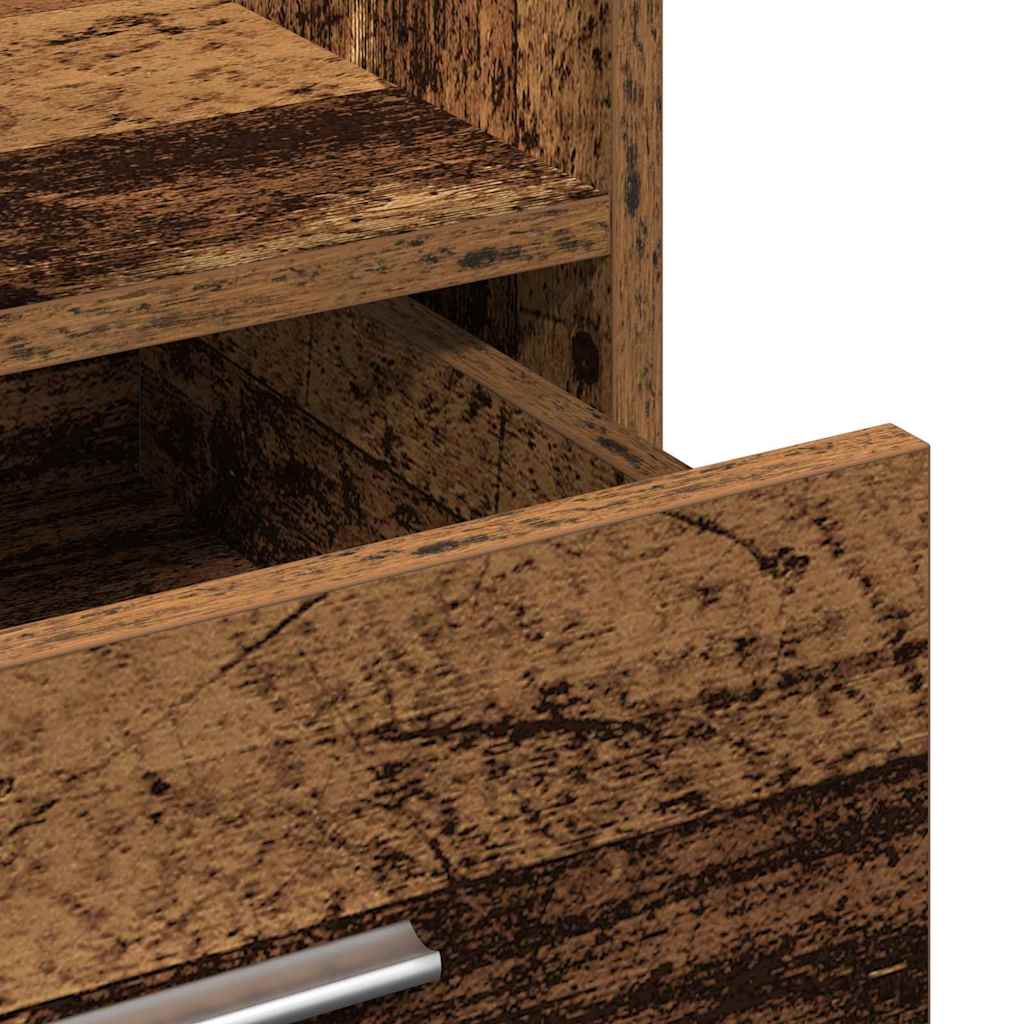 Podio Madera vieja 55 x 55 x 107 cm Madera de ingeniería