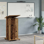 Podio Madera vieja 55 x 55 x 107 cm Madera de ingeniería