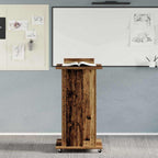 Podio Madera vieja 55 x 55 x 107 cm Madera de ingeniería