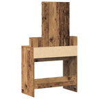 Mesa de Tocador con cajón Madera Vieja 80 x 41 x 144.5 cm