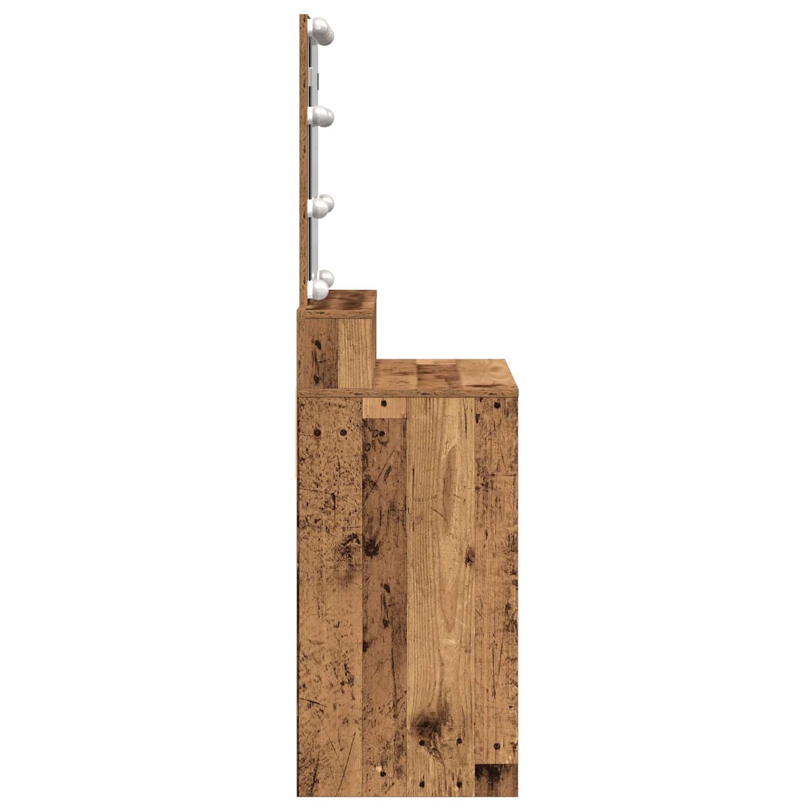 Mesa de Tocador con cajón Madera Vieja 80 x 41 x 144.5 cm