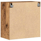 Armario de Pared Madera envejecida 60 x 31,5 x 60 cm