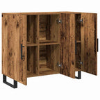 Aparador Madera vieja 90 x 34 x 80 cm Madera de ingeniería