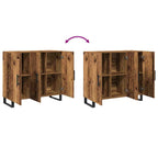 Aparador Madera vieja 90 x 34 x 80 cm Madera de ingeniería