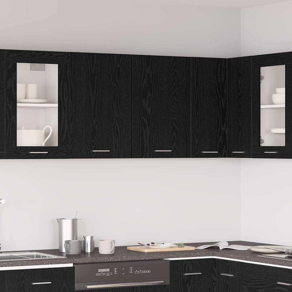 Gabinete Base de Cocina con cajón Roble Negro 40 x 46 x 81,5 cm
