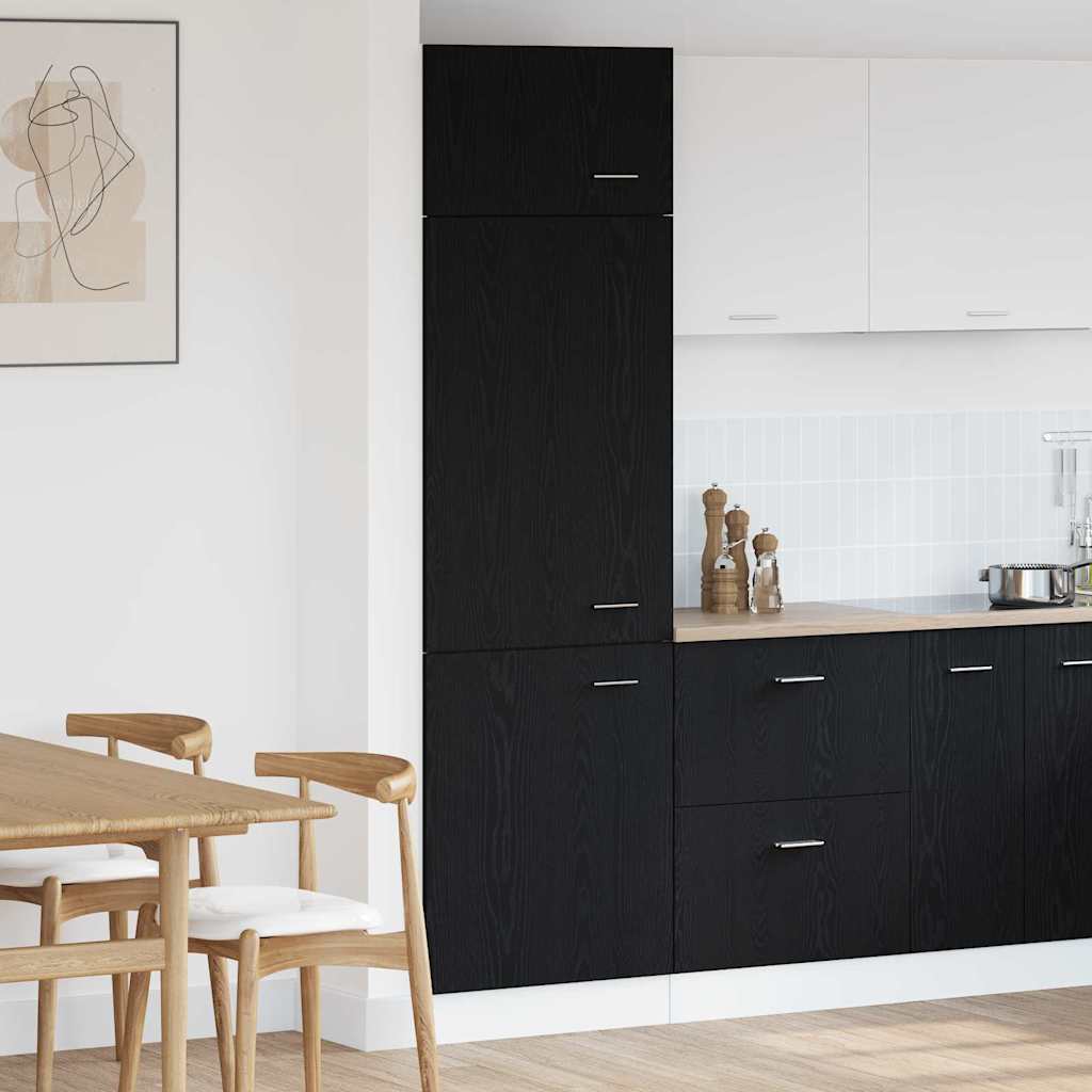 Gabinete Base de Cocina con cajón Roble Negro 40 x 46 x 81,5 cm
