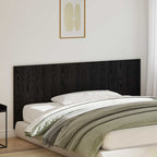 Cabecero de Cama con cabecera Roble Negro 160 x 1.5 x 80.5 cm