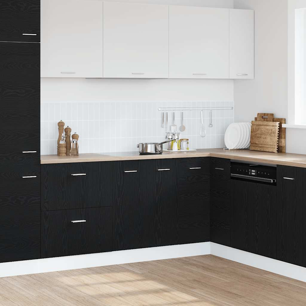 Armario inferior cocina “Lyon” contrachapada gris Sonoma