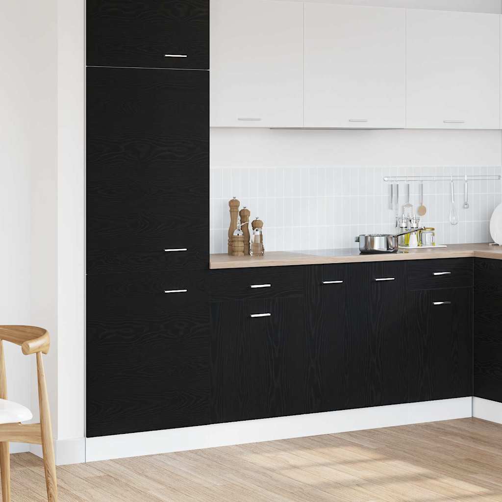 Gabinete Base de Cocina con cajón Roble Negro 40 x 46 x 81,5 cm