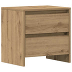 Armario de Noche 2 pcs Roble artesanal 45 x 34 x 44,5 cm