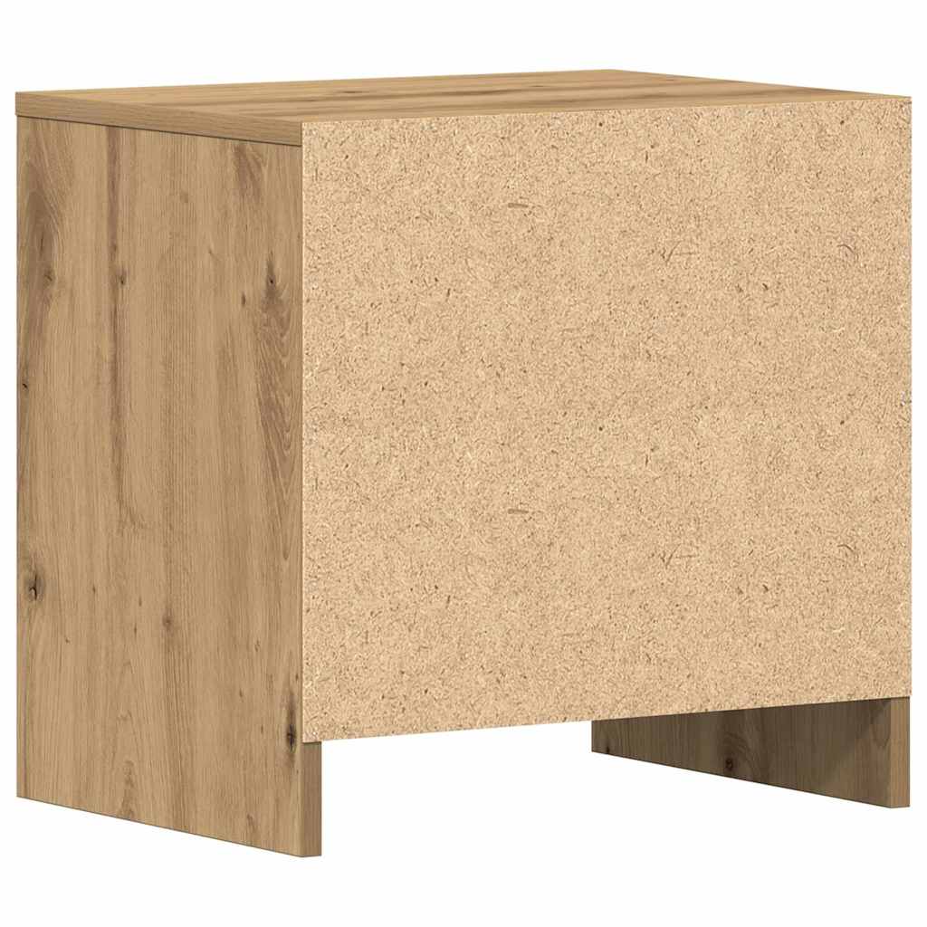 Armario de Noche 2 pcs Roble artesanal 45 x 34 x 44,5 cm