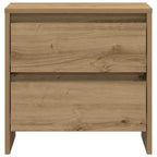Armario de Noche 2 pcs Roble artesanal 45 x 34 x 44,5 cm