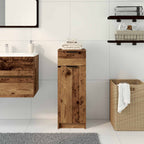 Gabinete de Baño con cajón Madera vieja 32 x 34 x 90 cm