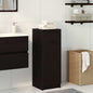 Bathroom cabinet with drawer Old wood 32 x 34 x 90 cm