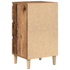 Armario de Noche con cajón Madera vieja 40 x 35 x 70 cm
