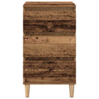 Armario de Noche con cajón Madera vieja 40 x 35 x 70 cm