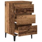 Armario de Noche con cajón Madera vieja 45 x 35 x 44 cm