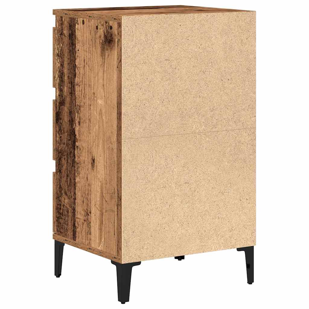 Armario de Noche con cajón Madera vieja 45 x 35 x 44 cm